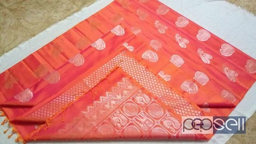  kanchipuram instrumental silk sarees at wholesale  1 