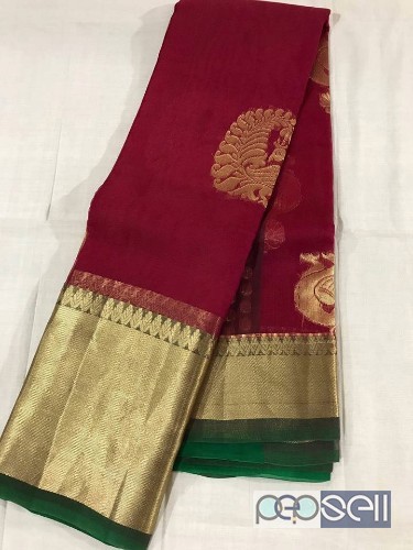 kanchipuram organza silk sarees at wholesale available 0 
