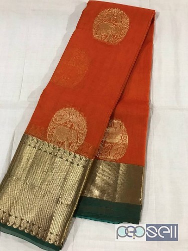 kanchipuram organza silk sarees at wholesale available 1 