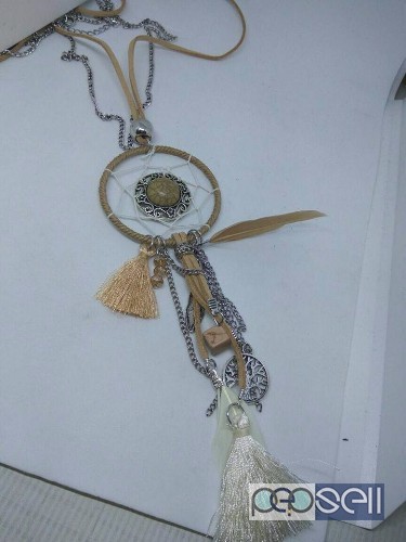 Classy Dream catcher Necklace Rs 400 (Free Shipping In India) 0 
