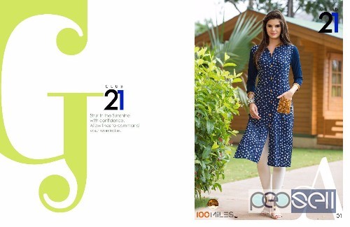 cotton kurtis in prints available from 100miles club21 at wholesale moq-6pcs size- m to 4xl no singles 0 