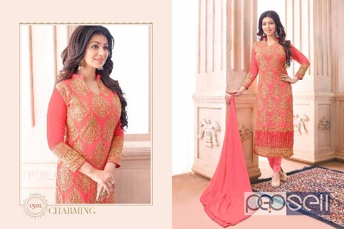georgette self work suits from ayesha vol6 at wholesale moq- 6pcs no singles 2 