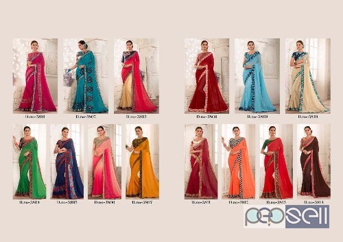 georgette designer sarees from mintorsi vansika at wholesale moq- 14pcs no singles 4 