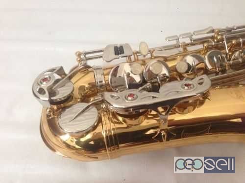 Professional Gold Alto Saxophone With Silver Plated Key Sax by Coolbrodaz elects 0 