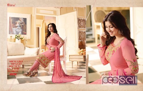 georgette semistitched designer suits from fiona ayesha takia vol13 at wholesale 4 