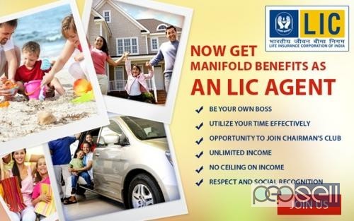 Recruitement of city career agents in LIC of India 1 