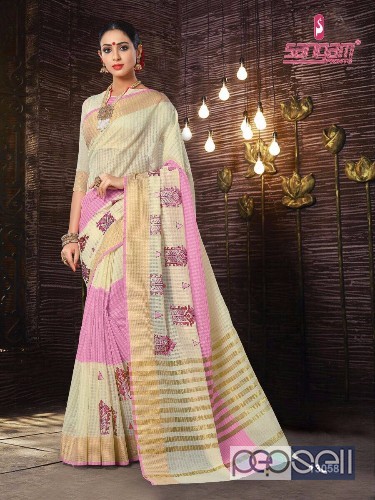 chanderi printed sarees from sangam fashions at wholesale available. moq-8pcs. no singles 3 