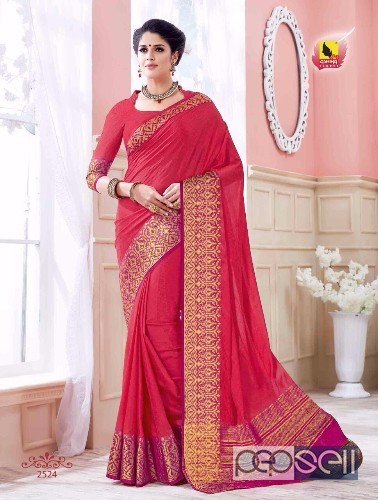 crepe silk sarees from ashika 2521 series at wholesale. moq- 16pcs. no singles 0 