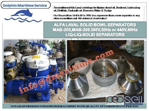 Alfa laval centrifuge, oil purifier, oil separator 0 