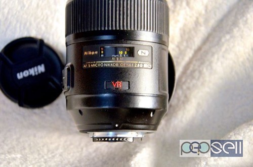 Nikon 105mm f2.8 VR Nano Crystal Lens with Macro  2 