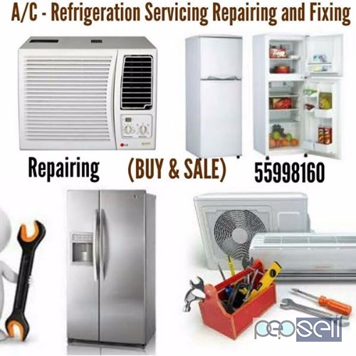 A/C -Refrigerstion Servicing Repairing And Fixing. BUY AND SALE Qatar Doha 0 