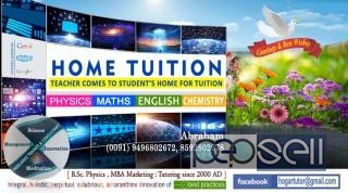 Home Tutor ( Teacher ) comes to student's home for tuition at Kottayam 0 