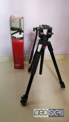 Manfrotto 055 tripod with head 4 