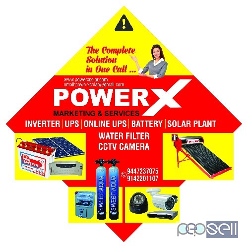 POWERX Systems- Solar Inverter Dealer Payyannur-pariyaram,  mathamangalam 1 