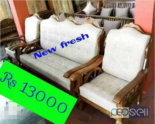 Wooden Padded Sofa for sale at Thodupuzha 0 