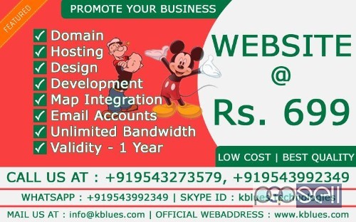  Own your Responsive Website @ just Rs. 699 1 