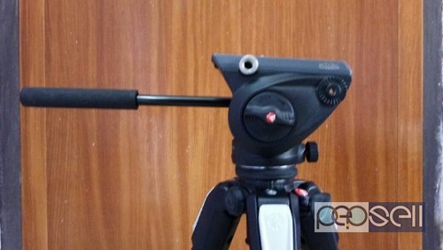 Manfrotto 055 tripod with head 1 