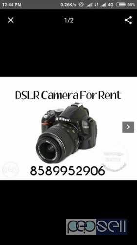 DSLR cameras for rent 0 
