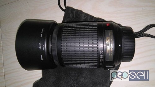 Nikon 55 200 AFS VR telephoto zoom lens with accessories  Chembuchira kodakara  kerala 0 