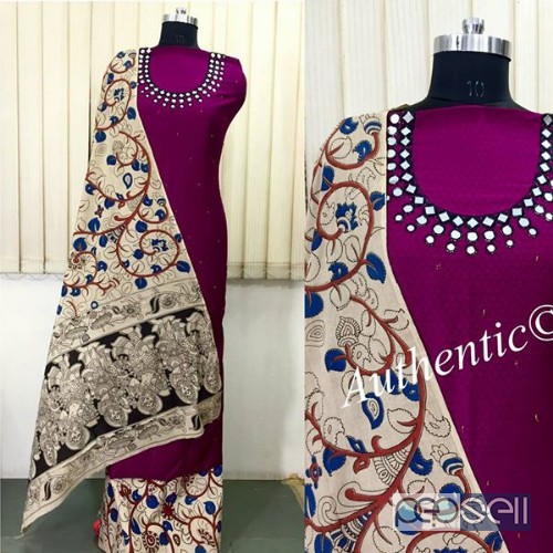 Cd material with mirror embroidery Kollam kerala 0 