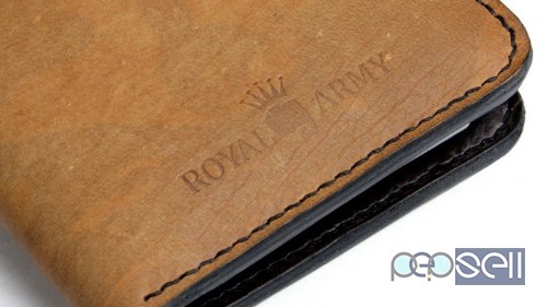 Royal army Leather passport wallet  Surat, India 0 