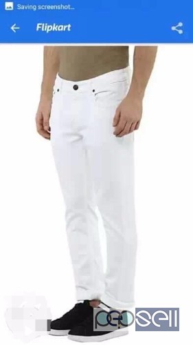 Men's White Jeans ( SIZE 32 ) for sale at Thrissur 1 