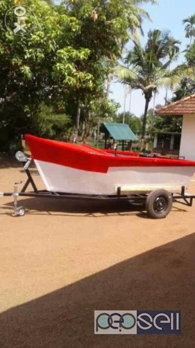 9 seater inboard boat with trailer 1 