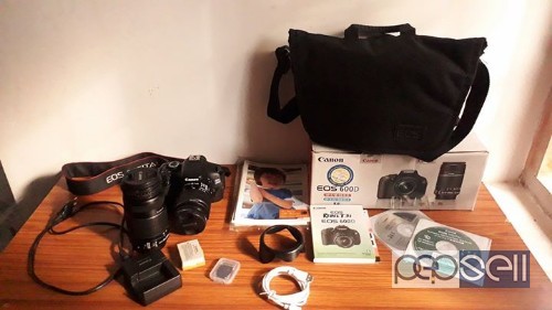 Canon Eos 600D DSLR Camera 0 