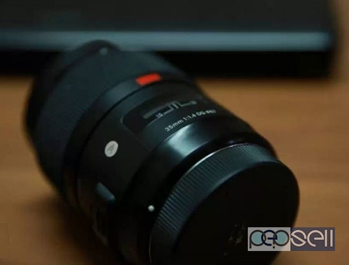 Sigma 35mm art lens canon 0 