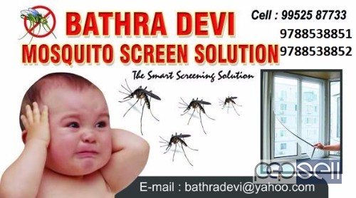 mosquito window net instal at your home 9788538851 0 