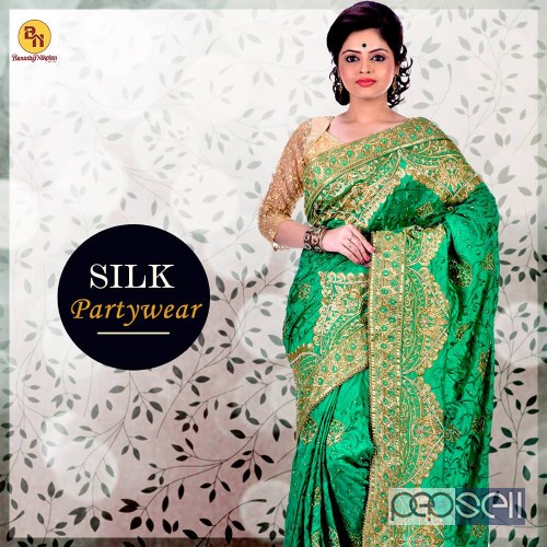 Buy Banarasi silk sarees for special occasions online at Banarasi Niketan 1 