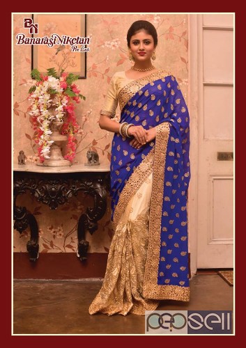 Buy Banarasi silk sarees for special occasions online at Banarasi Niketan 3 