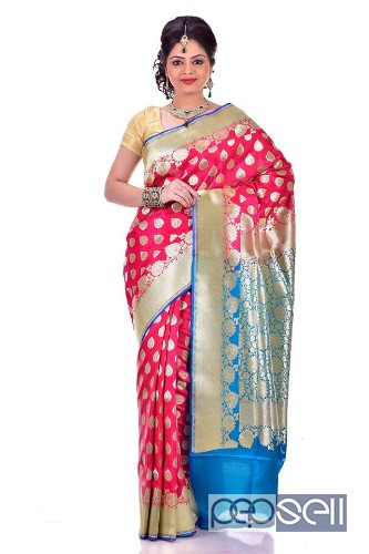 Buy Banarasi silk sarees for special occasions online at Banarasi Niketan 4 