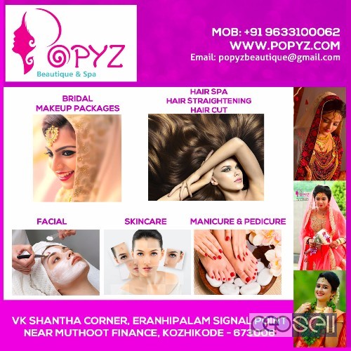 Popyz Beautique-Best Bridal Makeup Packages-Calicut Kozhikode Balussery Feroke Koduvally Koyilandy 0 