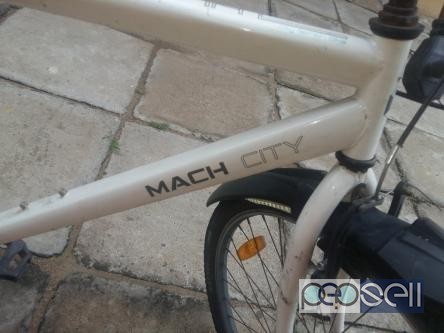 1 year old White color MACH CITY cycle for sale 1 
