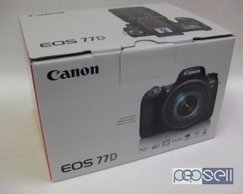 Canon 77D camera body only kit in stock Canon USA new model extra LP-E17 battery 3 