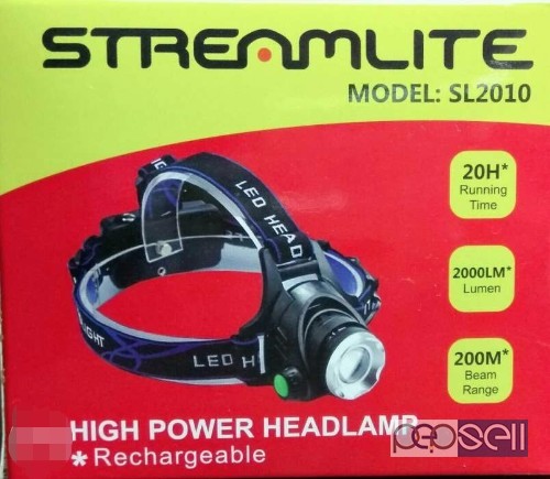 Streamlite High Power Headlamp for sale at Angadipuram Perinthalmanna 0 