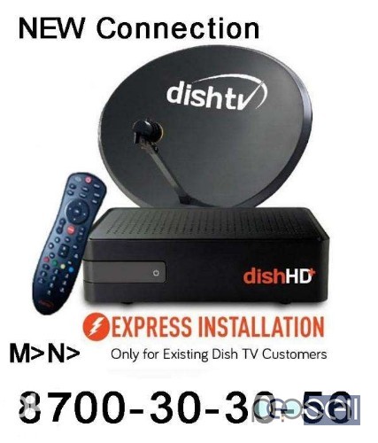 Dish tv new True HD and Normal connection 0 