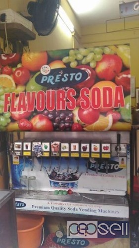 Flavour soda machine six flavours for sale at Chalakudy 0 