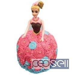 Princess Barbie Doll Birthday Cake online Delivery at Delhi 0 