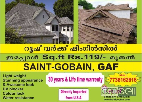 Roof work in Shingles at Kochi 0 