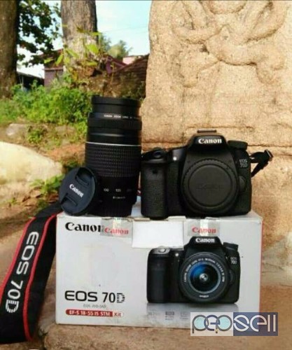  Canon 70D with 70-300 Tamron Lens for sale at Haripad 0 