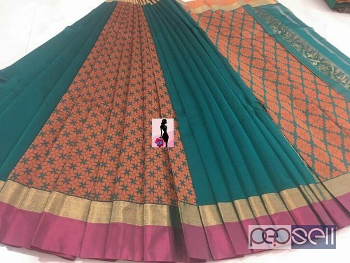 KB brand kuppadam cotton silk sarees non catalog price- rs750 each moq- 10pcs no singles  2 