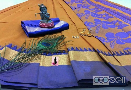 KB brand kuppadam cotton silk sarees non catalog price- rs750 each moq- 10pcs no singles  4 
