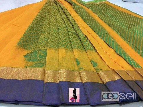 KB brand kuppadam cotton silk sarees non catalog price- rs750 each moq- 10pcs no singles  5 