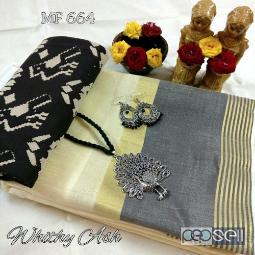 MF664 brand non catalog handloom silk sarees at wholesale moq- 10pcs price- rs750 each 2 