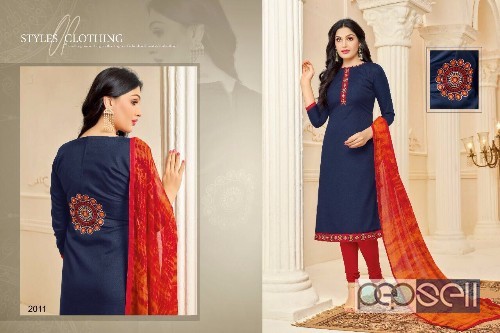 cotton embroidery suits from autograph vol2 at wholesale moq- 12pcs no singles 2 