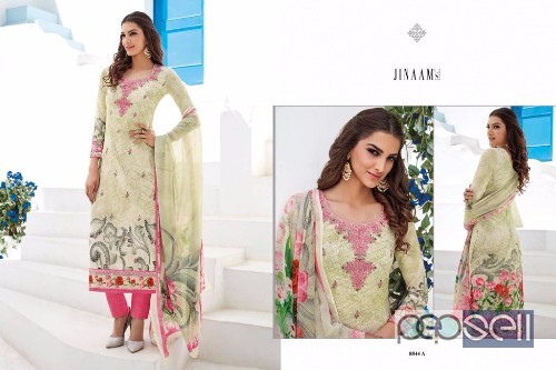 cotton silk digital printed suits from jinaam falak at wholesale and singles available singles at rs2000 each 1 