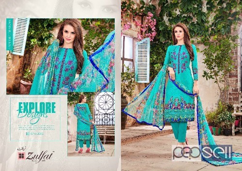 lawn printed cotton suits from zulfat karachi original lawn at wholesale moq- 10pcs no singles 1 