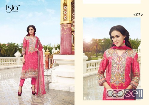 glace satin printed suits from esta gulaboo at wholesale and singles singles at rs1600 each 3 